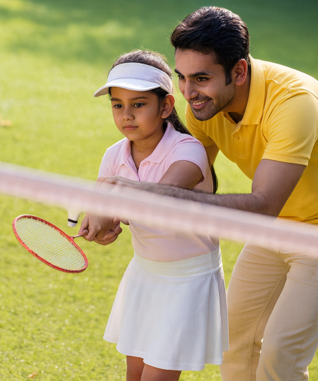 Blueskyproperties.in Aura Blue Sky Badminton Court
